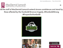Tablet Screenshot of macmarsh.com